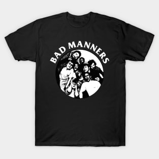 Bad Manners - Engraving Style T-Shirt